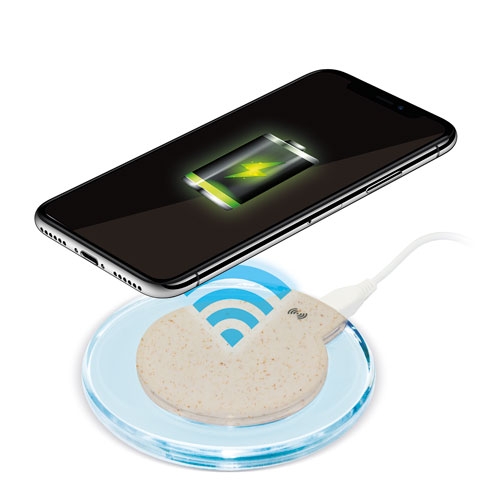 Cargador inalámbrico ultrarrápido Metra Fibra de Trigo - Imagen 3