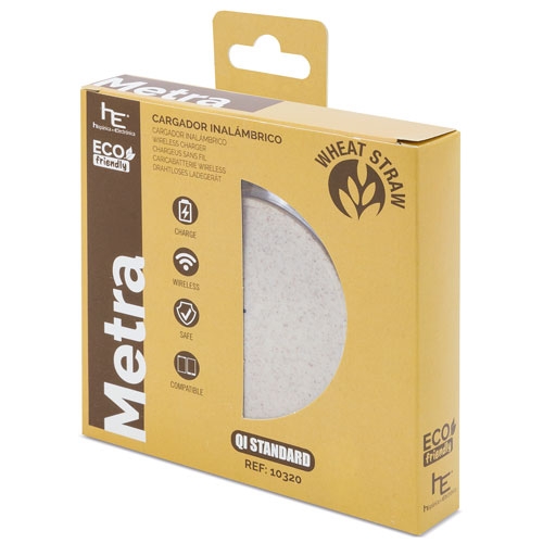 Cargador inalámbrico ultrarrápido Metra Fibra de Trigo - Imagen 7