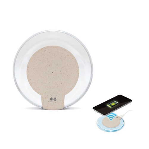 Cargador inalámbrico ultrarrápido Metra Fibra de Trigo