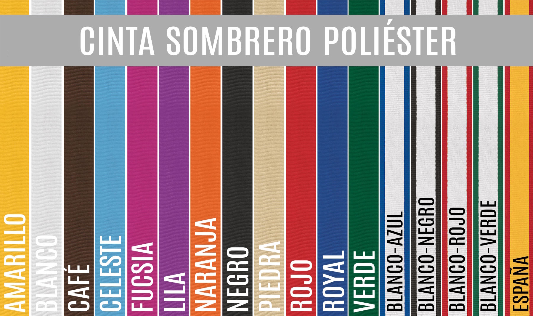 Sombrero de poliéster Premium Fiesta - Imagen 15