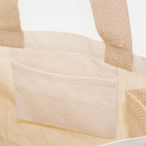 Bolsa ECO de algodón y yute Coca - Imagen 3