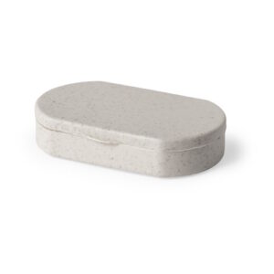 Pastillero de fibra de bambú ovalado - Imagen 2