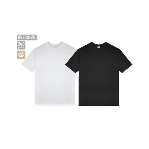 Camiseta Oversize algodón 240gr Club Náutico