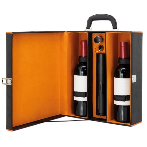Set de Vino Premium con Sacacorchos Eléctrico